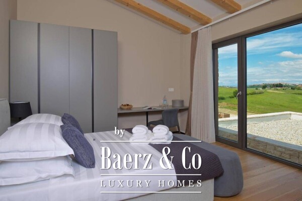 photo 15 Istria, Brtonigla, luxury stone villa 324 m2 with panoramic sea view