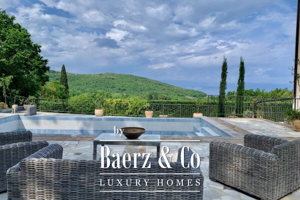 photo 9 Brseč - a beautiful luxury villa with a pool and a panoramic view of the sea