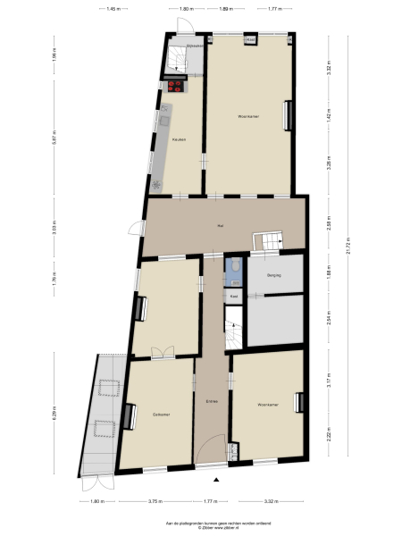 Floor Plan 2 - Hooglandse Kerkgracht 23