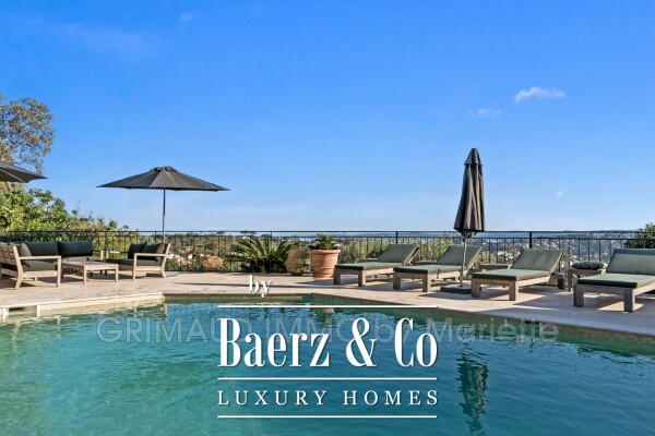 photo 7 villa on large plot with open view and sea view, completely