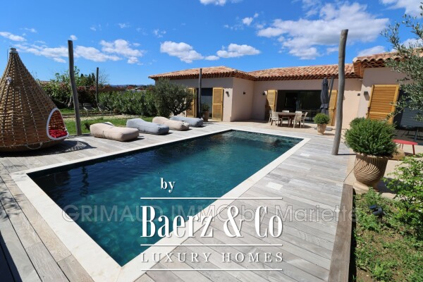 photo 3 beautiful recent villa with swimming pool and 4 bedrooms