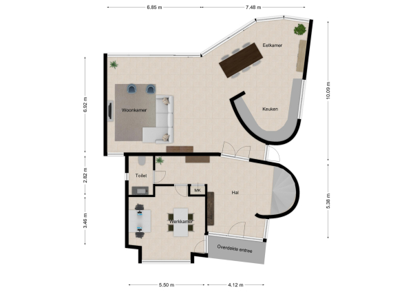 Floor Plan 2 - Caumerdalschestraat 16