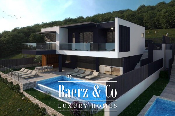 photo 11 Krilo Jesenice, modern 5* villa with pool and panoramic view, 100 m from the sea