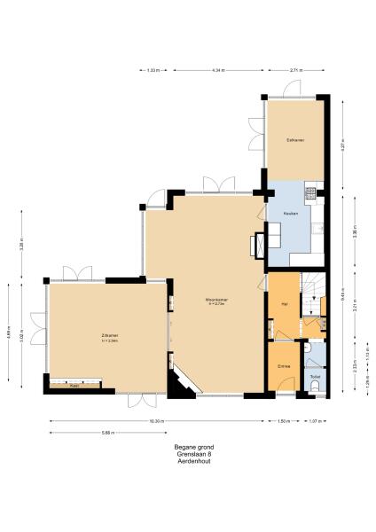 Floor Plan 1 - Grenslaan 8