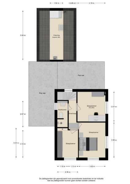 Floor Plan 2 - Schubertlaan 13