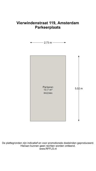 Floor Plan 2 - Vierwindenstraat 119
