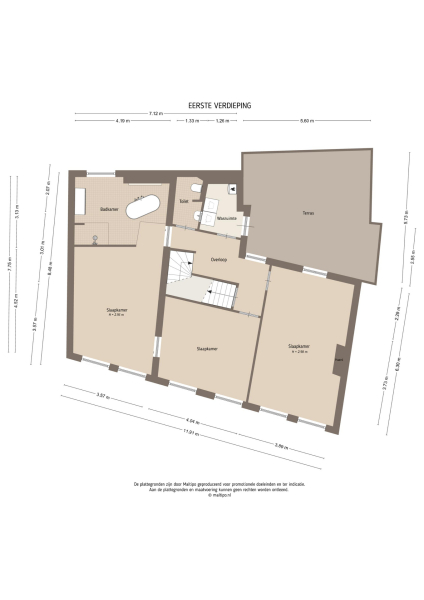 Floor Plan 2 - Postelstraat 59